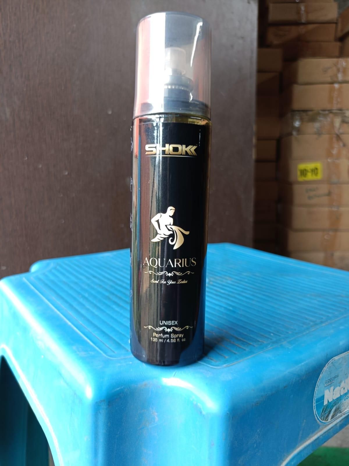 Zodiac Signs Constellation Charm Liquid Body Spray Unisex (135ml)